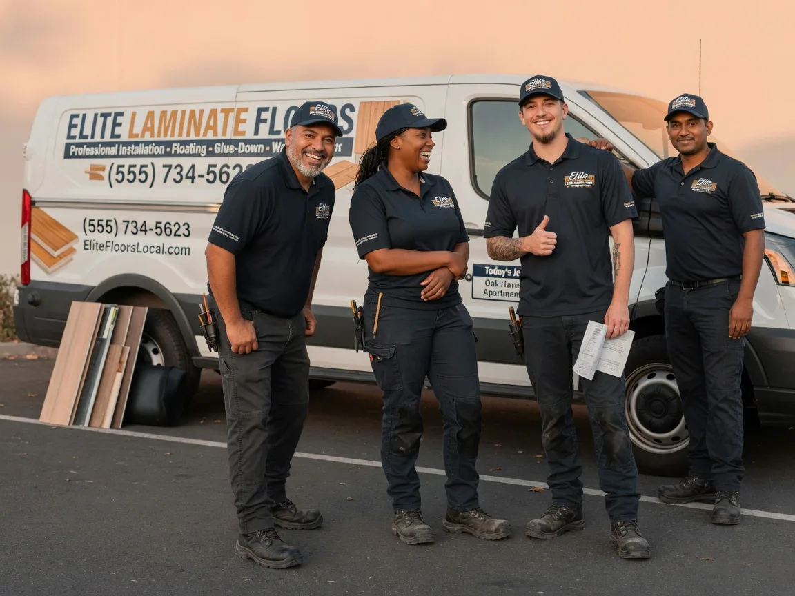 Laminate flooring installation company in Dover, OK